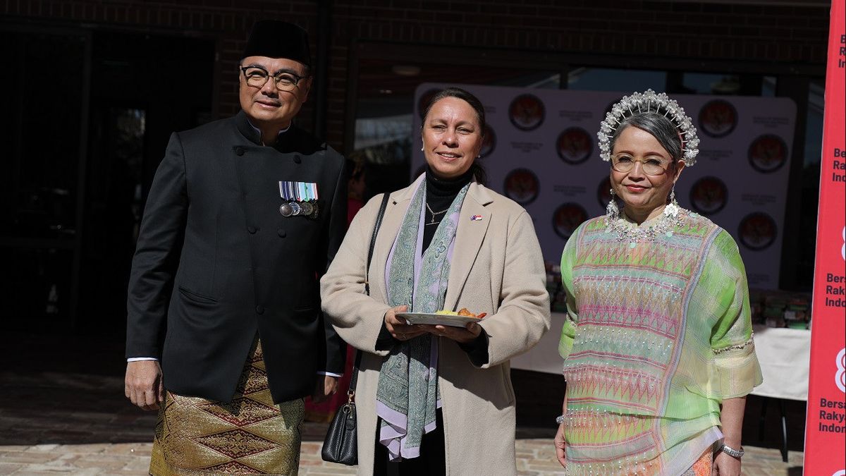 بوتري الجاني التاريخي حاضرة في الاحتفال بالذكرى السنوية لجمهورية إندونيسيا ، القنصل العام المحارب: روح الجنسية تستمر في الإضاءة