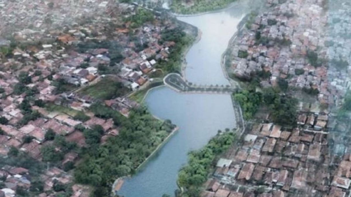 DKI Jakarta Provincial Government Targets Brigif Reservoir To Be Able To Accommodate 300 Thousand Cubic Meters Of Water To Prevent Flooding In South Jakarta