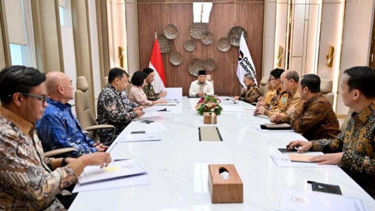 Prabowo Ratas dengan DEN, Pastikan Pasokan Stok BBM dan Gas Aman