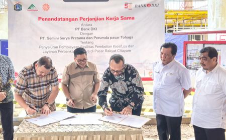 Komitmen Dukung UMKM, UUS Bank DKI Hadirkan Kemudahan Pembiayaan Pembelian Kios dan Los di Pasar Rakyat Citayam