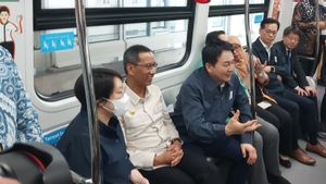 Heru Budi Ajak Menteri Transportasi Korsel Jajal LRT Velodrome-Pegangsaan Dua