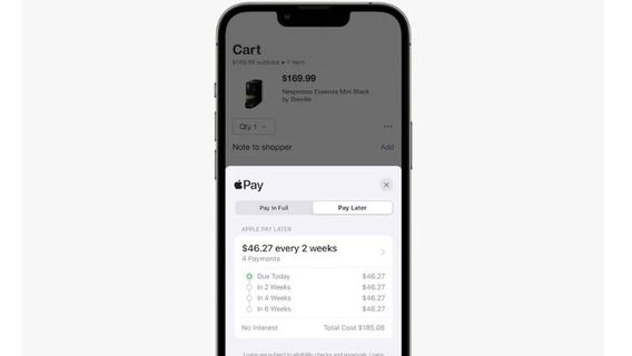 Apple Uji Coba Layanan Pay Later pada Lebih dari 80.000 Karyawan Ritelnya