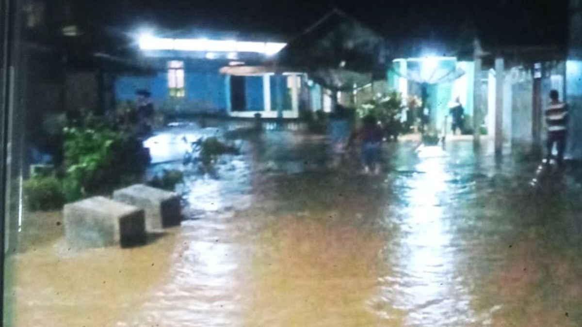 Inondation Lada Jorong La prospérité de Sinuruik Talamau Pasaman Ouest
