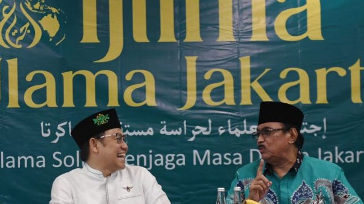 As A Follower, Cak Imin Ready To Study The Elimination Of Governor's Position