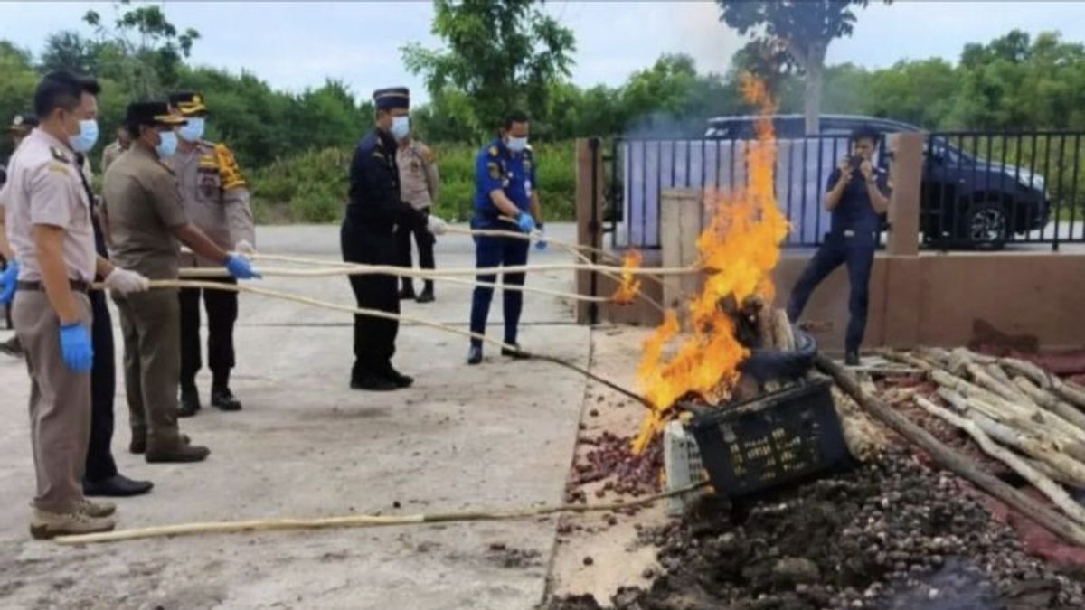 Karantina Riau Musnahkan 45,5 Ton Bawang Merah dan Mangga Malaysia