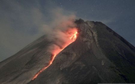 Disorot Masyarakat, BPPTKG Jelaskan Arti Api Diam di Kubah Lava Merapi pada 13 Maret