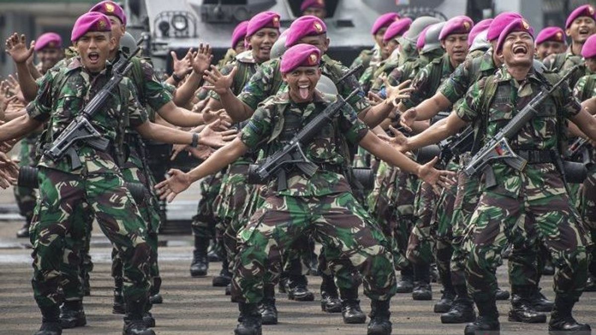 Janji Bakal Perkuat Marinir, Menhan Prabowo: Tugas Saya Beli Peralatan Terbaik untuk Kalian