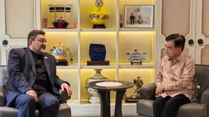    JK Bertemu Dubes Iran Bahas Peluang Indonesia Tengahi Konflik