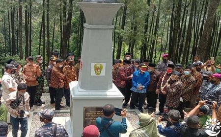 Kenang Jasa Pahlawan, BUMN Perhutani Resmikan Tugu Perjuangan Gambangan di Pemalang