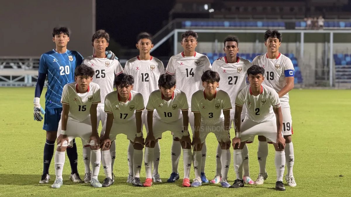 Le calendrier de l’équipe nationale indonésienne de l’AFF U-17 2026, le Timor Leste est le premier adversaire