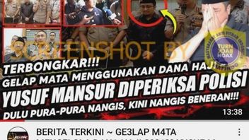 Polisi Periksa Ustaz Yusuf Mansur Karena Gelap Mata Kelola Dana Haji 2021, Benarkah?