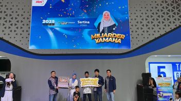 雅马哈亿万富翁庆祝IMOS 2025,Poso Bawa Rumah tangga Asal Poso的母亲将其带回家10亿印尼盾