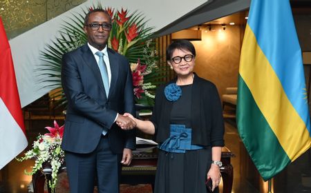 Terima Menteri Luar Negeri Rwanda, Menlu Retno Bahas Kerja Sama Keamanan hingga Pembebasan Visa