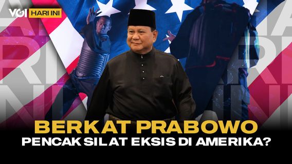 VOI Hari Ini: Cerita Presiden Pencak Silat Amerika Bertemu Prabowo Subianto