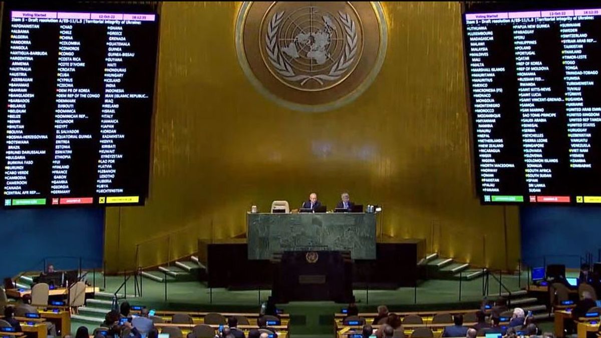 Ikuti Hati Nuraninya Tolak Akui Referendum Rusia di Wilayah Ukraina pada Voting Majelis Umum PBB, Menteri Luar Negeri Madagaskar Dipecat