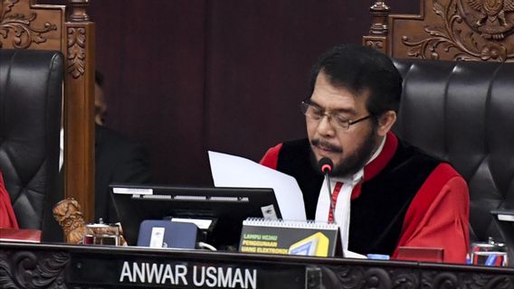 Bantah Intervensi Putusan MK, Anwar Usman Pamer Rekam Jejak 39 Tahun Jadi Hakim