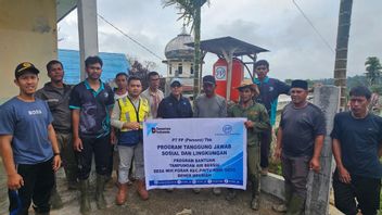 Non seulement la construction de ponts et de Huntara, PTPP a de nouveau distribué 5 programmes stratégiques pour les victimes des inondations d'Aceh