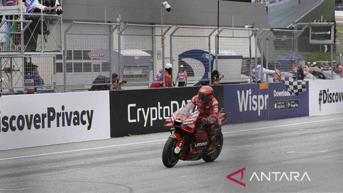 Francesco Bagnaia Komplet, Rebut Pole Position dan Menangkan Balapan Sprint MotoGP Austria