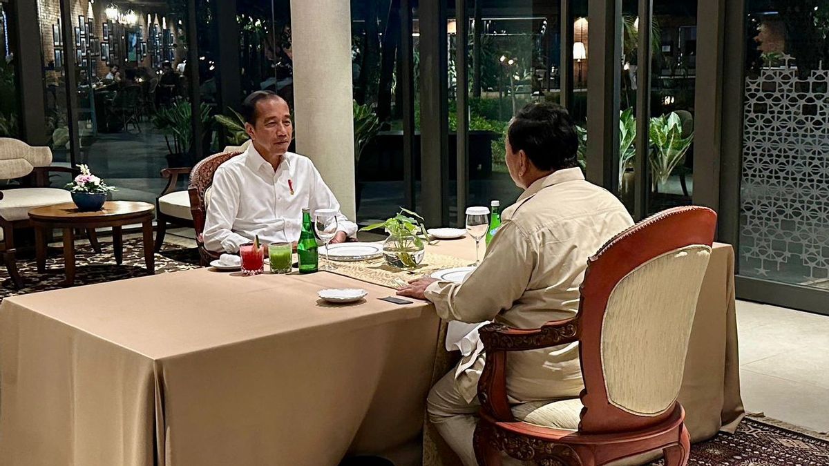 Jokowi Dinner With Prabowo, Palace: Discuss Government Programs In The Future