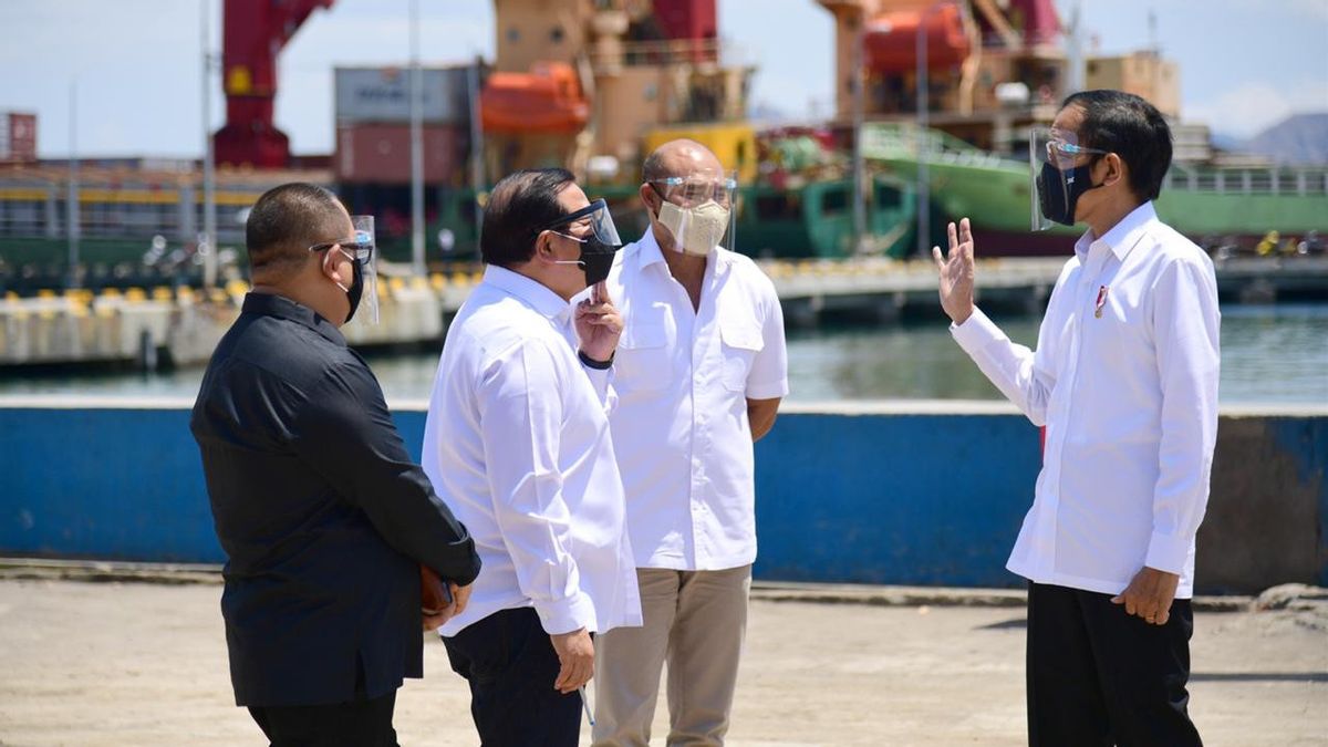 佐科维总统访问纳闽巴霍地区和多功能码头的安排