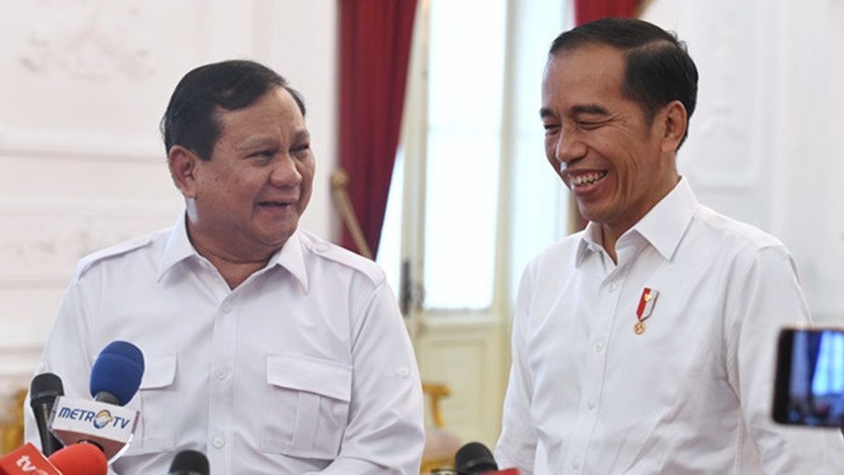 Jokowi様とPrabowoさんの関係が調和していないことを否定する宮殿:プレートはどこにありますか。