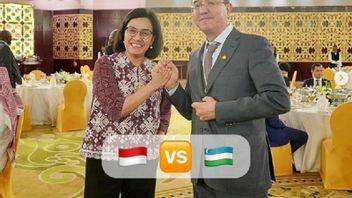 Sri Mulyani Meets Uzbekistan's Minister Of Finance Before The U23 Asian Cup Semifinals, What's This Discuss?