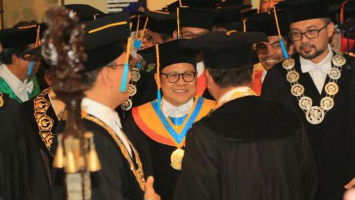 Cak Imin dan Gelar Honoris Causa dari Unair dalam Memori Hari Ini, 3 Oktober 2017