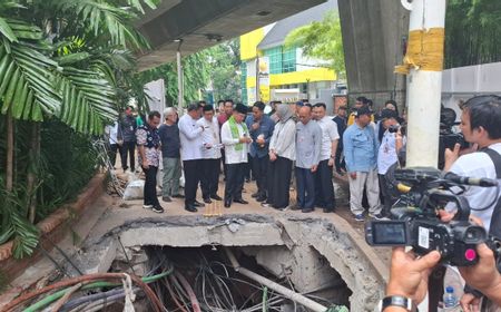 Sempat Disidak Pj Gubernur, Pemprov DKI Targetkan Perbaikan Gorong-Gorong Tersumbat di Jaksel Selesai 2 Minggu 