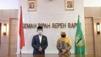 Meeting Khofifah Ready To Be Paired In The 2024 Presidential Election? Ridwan Kamil: Don't Interpret It, The Intention Is Different!