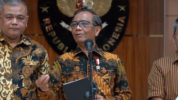 Usut Transaksi Janggal Rp349 Triliun, Mahfud MD Tegaskan DJP-Ditjen Bea Cukai Tidak Bisa Dikeluarkan dari Satgas TPPU