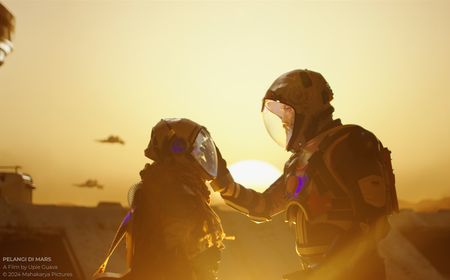 Gunakan Teknologi XR dan Unreal Engine, First Look Film Pelangi Di Mars Terasa Nyata