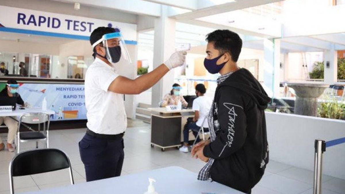 Ce Sont 7 Aéroports En Indonésie Qui Fournissent Des Services De Test Rapide D'antigènes, Le Prix Moyen Est De 170 000 IDR