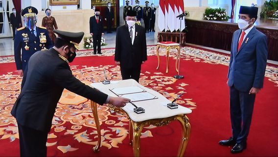 Listyo Sigit Prabowo Officially Inaugurated as National Police Chief in Memory Today, January 27, 2021