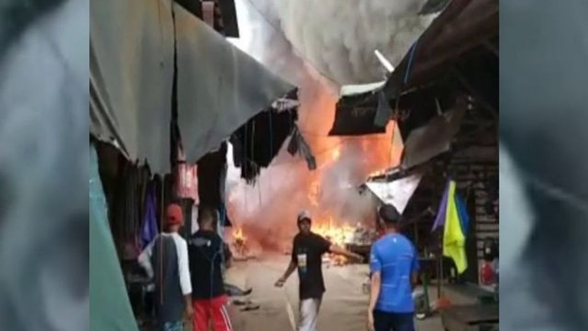 Nuages Sombres Dans L’est De Kotawaringin, 50 Bâtiments Incendiés Et 1 Résident Mort