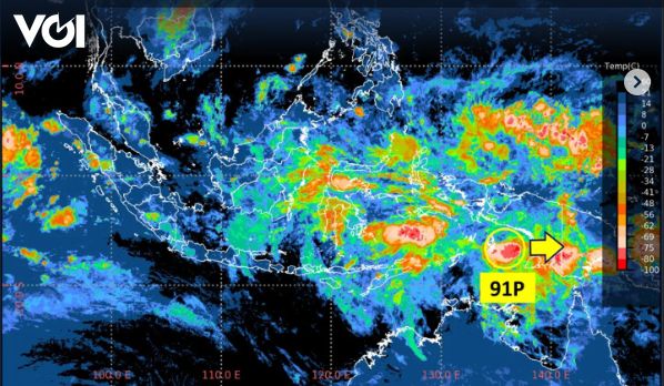 Apa Itu Bibit Siklon 91P yang Terdeteksi BMKG? Ini Penjelasan, Dampak ...