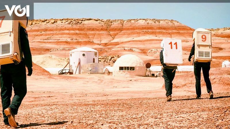 The Mars Simulation Research Station is Overrun by Tourists and Drones, Researchers Complain Their Work is in vain