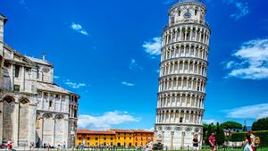 Dimulainya Pembangunan Menara Pisa yang Kemiringannya Tak Disengaja dalam Sejarah Hari Ini, 9 Agustus 1173 