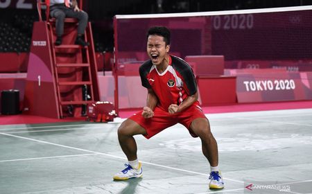 Anthony Ginting Lewati Pertandingan Sulit untuk Dapat Tiket Semifinal Olimpiade Tokyo