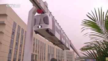 Dubai Lirik Transportasi Futuristik Sky Train China