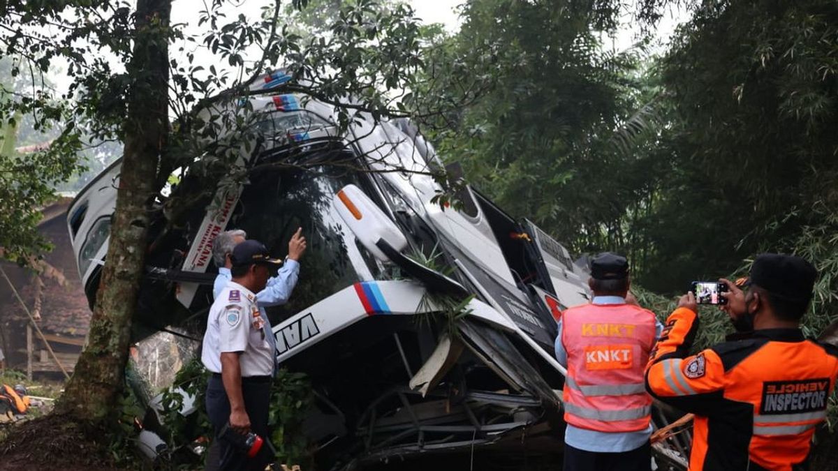 Berkaca pada Kecelakaan Bus Sumedang, KNKT: Pinjam Filosofi Orang Surabaya, Kalau Naik Becak Ngebut, Diingatkan