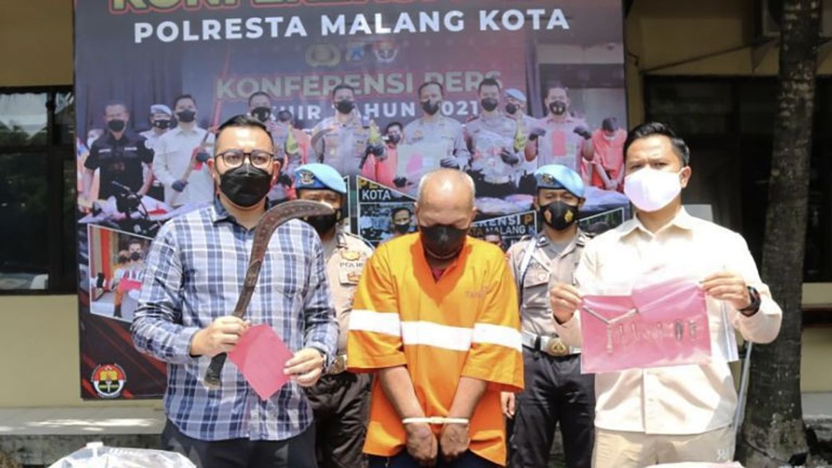 Polisi Bekuk Komplotan Spesialis Curanmor di Kota Malang