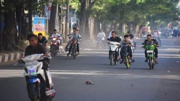 Polres Mamuju Sita Kendaraan yang Terlibat Balap Liar