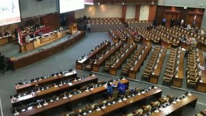 Paripurna Pembukaan Masa Sidang Usai Reses Dihadiri Fisik 23 Anggota, Pidato Ketua DPR Dibacakan Rachmat Gobel