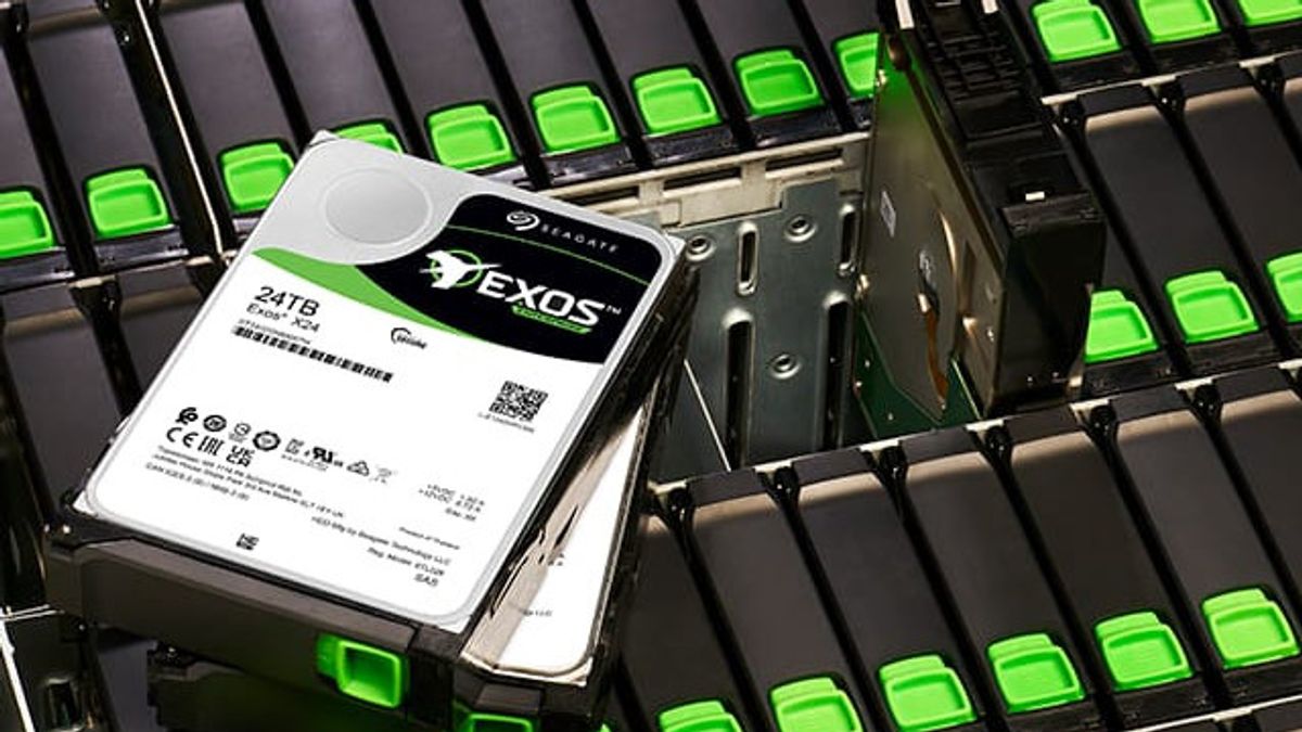 Seagate 推出了最新的埃克索斯硬盘,容量为24TB