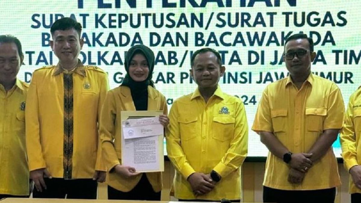 Vinanda Prameswati Direstui Golkar sebagai Calon Wali Kota Kediri