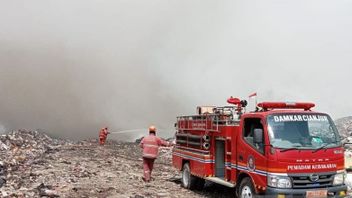 Cianjur Bantu Penanganan Kebakaran TPA Sarimukti
