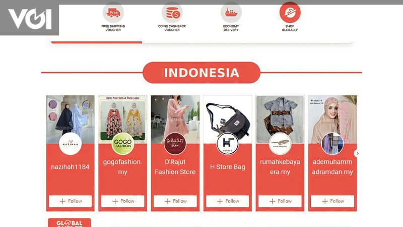 印尼众多产品增加出口市场，Shopee马来西亚用户讲述过程 – VOI
