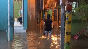 Ratusan Rumah di Kebon Pala Jaktim Terendam Banjir