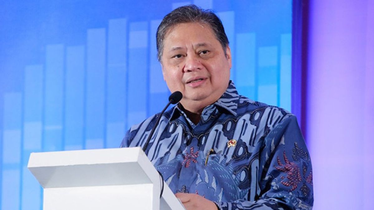 アイルランガ調整大臣:インドネシア経済を平均6.22%安定させるためのグリーン経済の実施