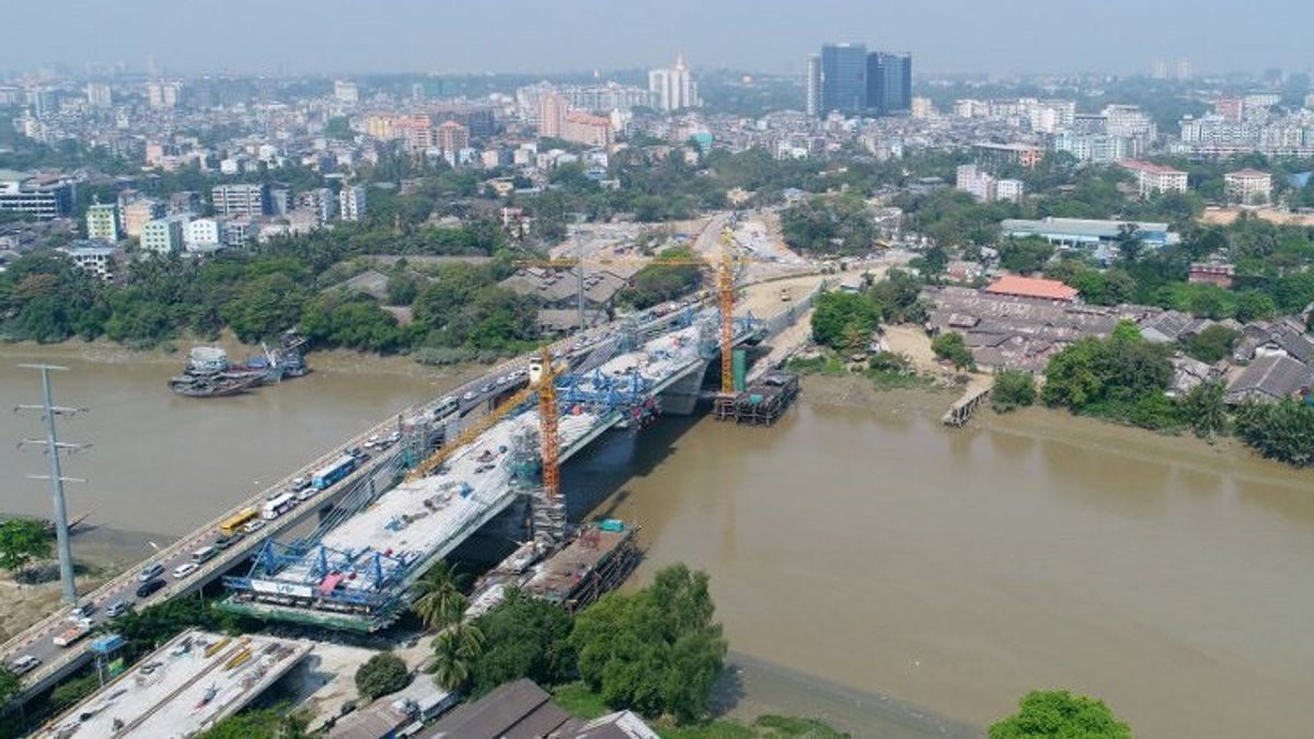 日本敦促结束与缅甸军政府价值4.6万亿印尼盾的桥梁建设合作